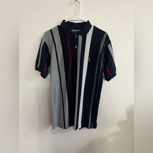 Knights of round table striped polo